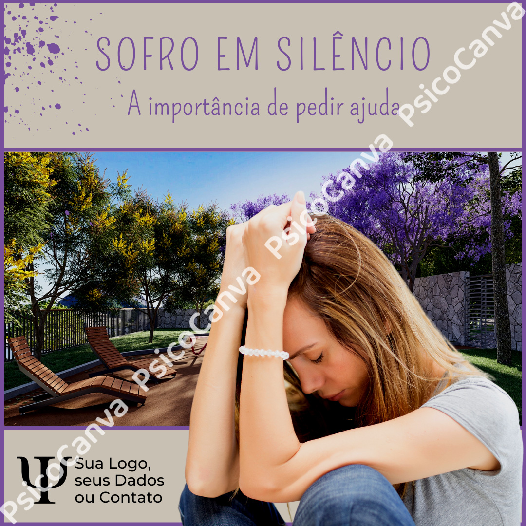 Sofro em Silêncio. A importância de pedir ajuda.