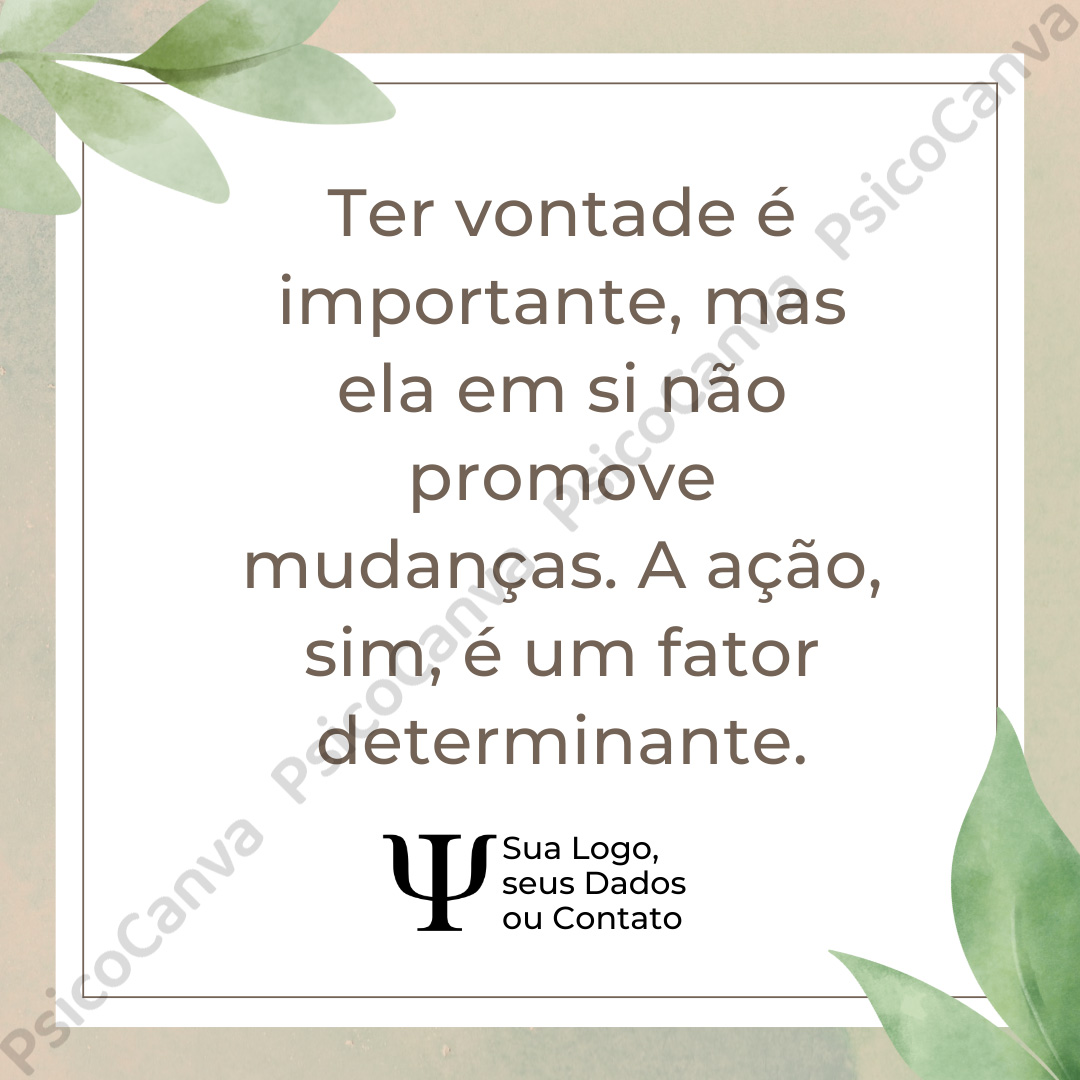 Vontade e Ação