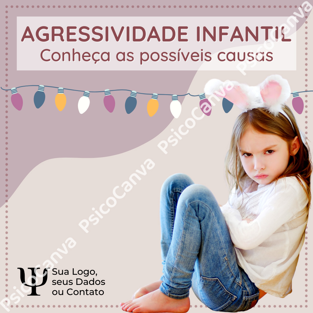 Agressividade Infantil. Conheça as causas.