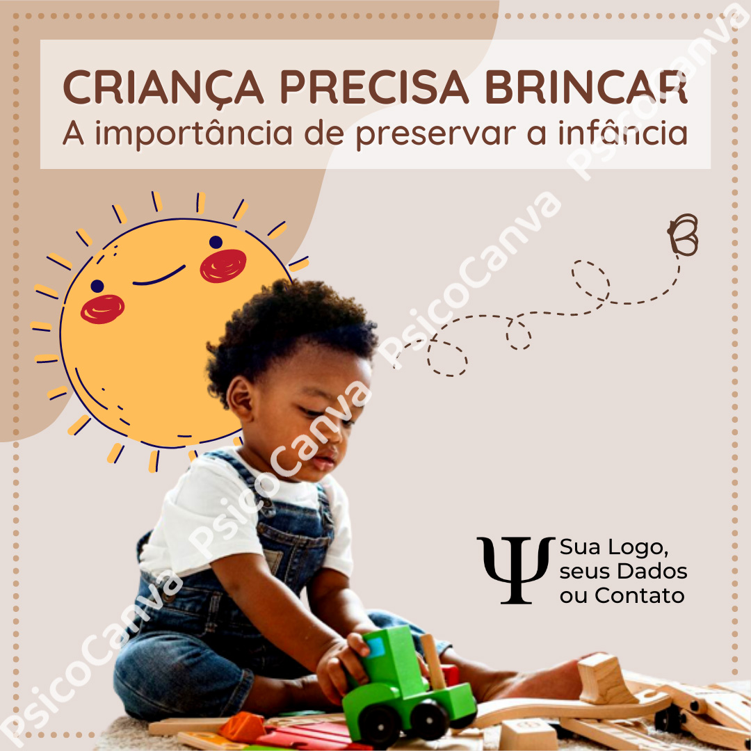 Criança Precisa Brincar.