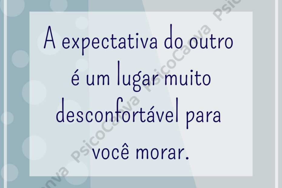 Expectativa do outro