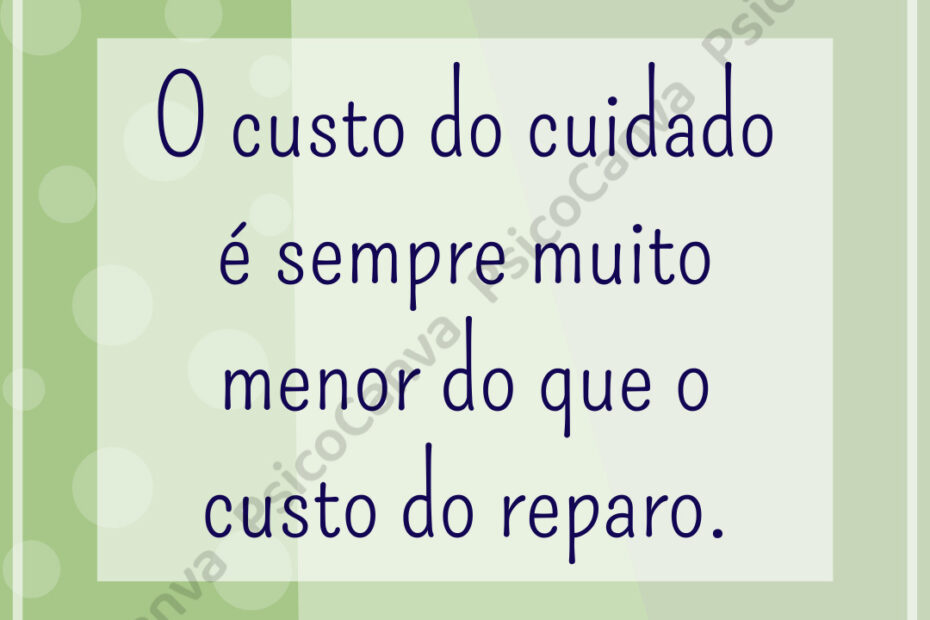Cuidado e Reparo